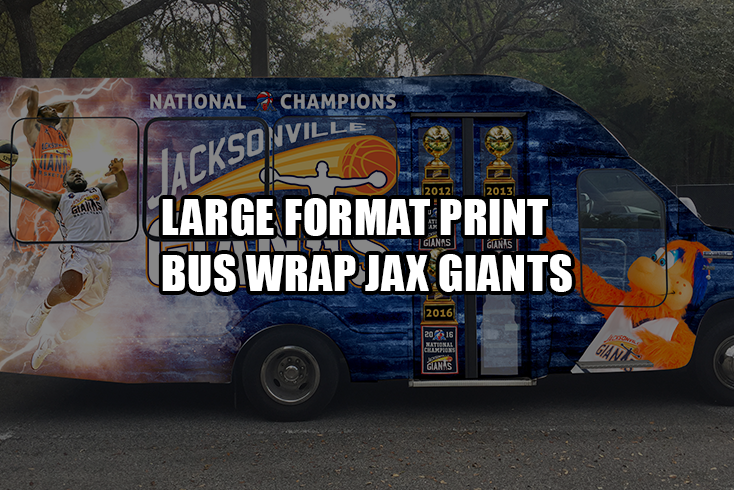 Jacksonville Giants Mini Bus Wrap